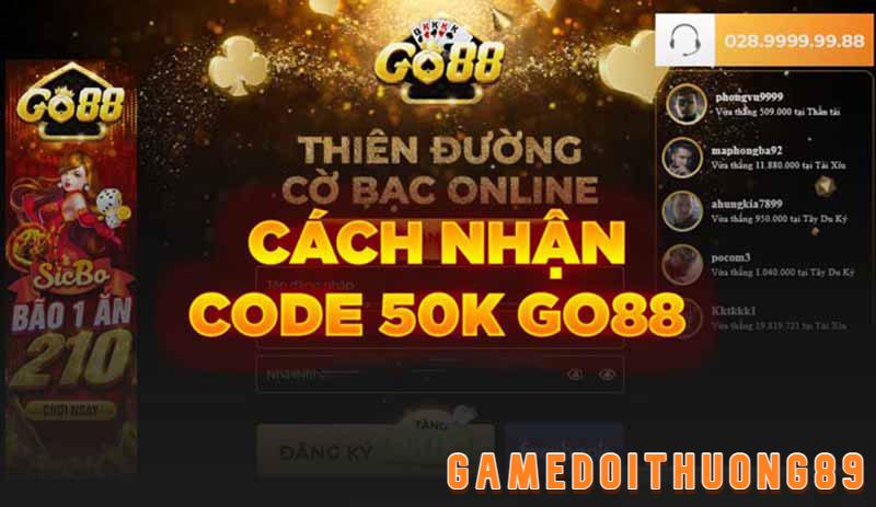 Thưởng Giftcode cho thành viên mới