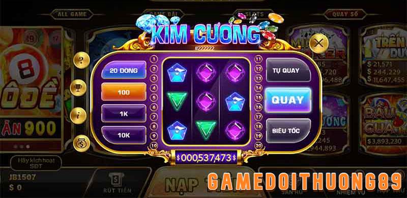 Nổ hũ Kim Cương tại game đổi thưởng