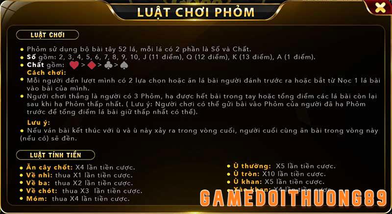 Luật chơi