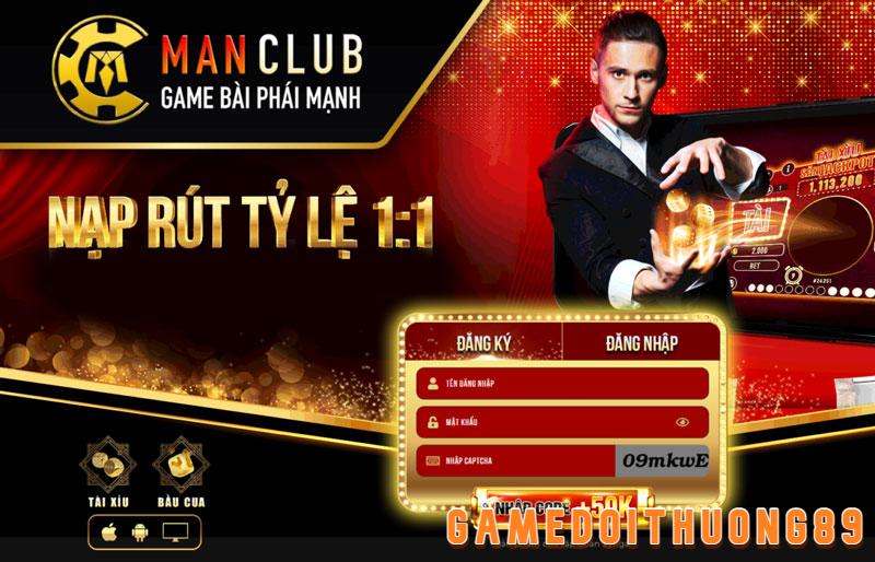 Giao diện Manclub đẹp mắt, lôi cuốn